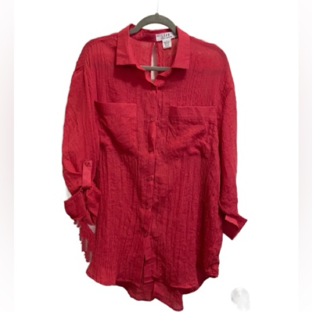 L.I.F.E. Button Blouse